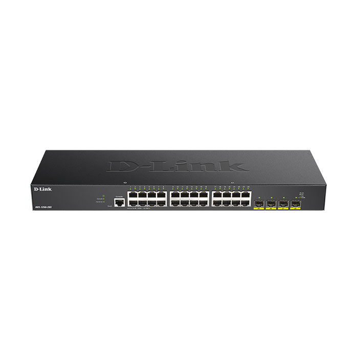 1-D-LINK-SWITCH-24PORT+4PORT-SFP-10G-SMART-DGS-1250-28X