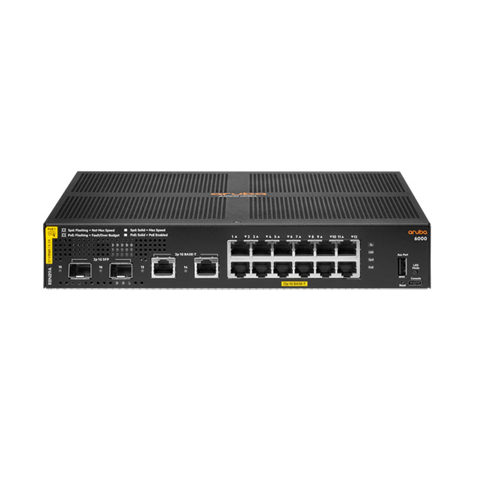 1-HPE-Aruba-6000-12G-Class4-PoE-2G2SFP-139W-Switch-R8N89A