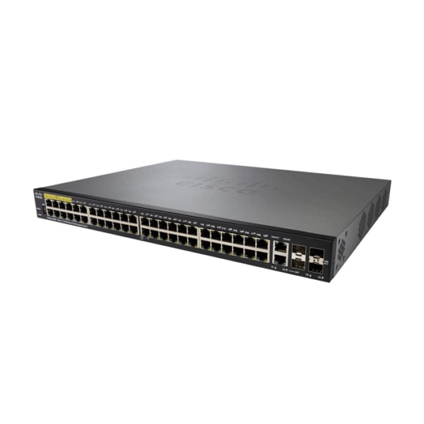 Cisco SG350-52P-K9-EU 52-Port Gigabit PoE Managed Switch – System Max